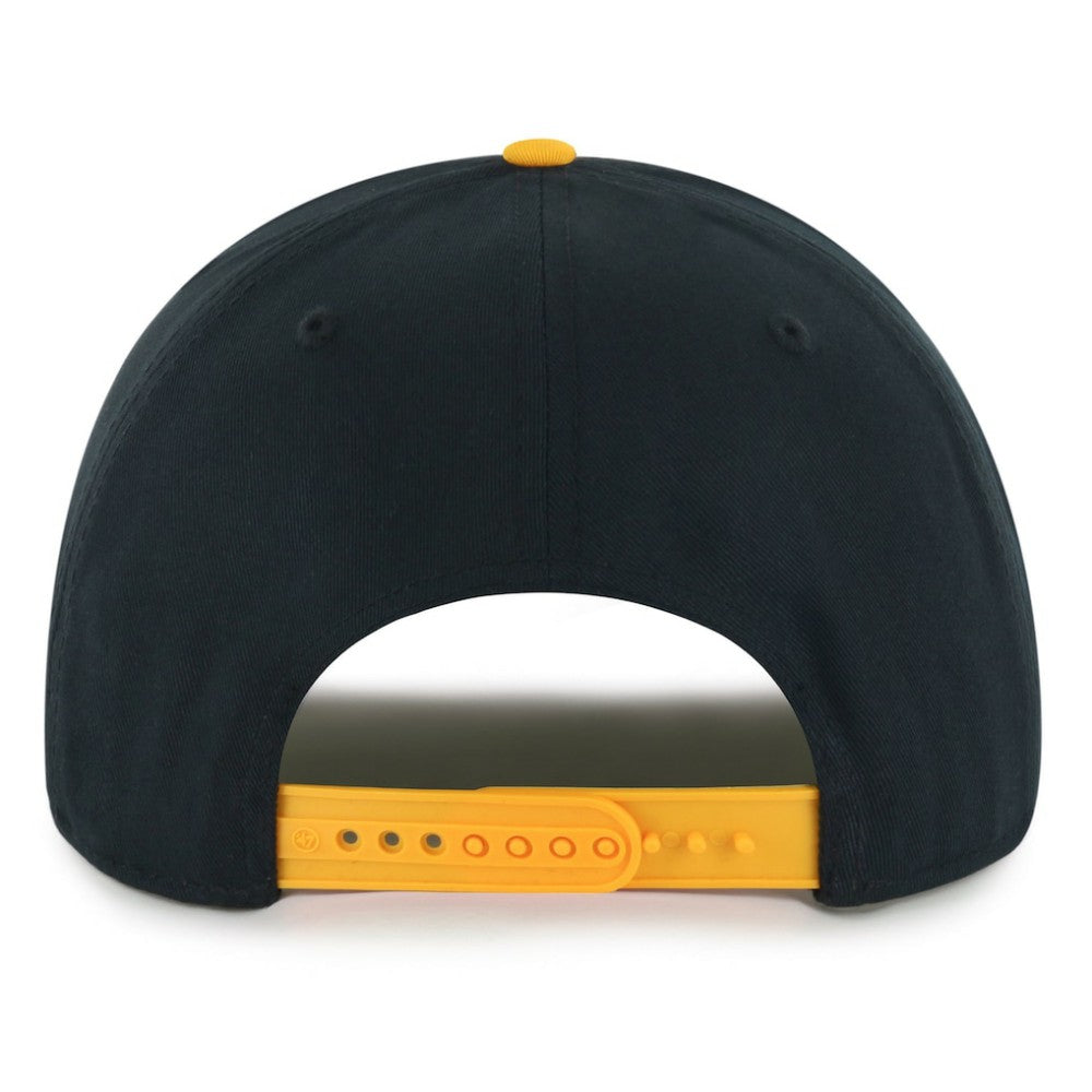 Boston Bruins '47 Dropshadow Rope Hitch Adjustable Hat - Black/Gold - NHL 202096284