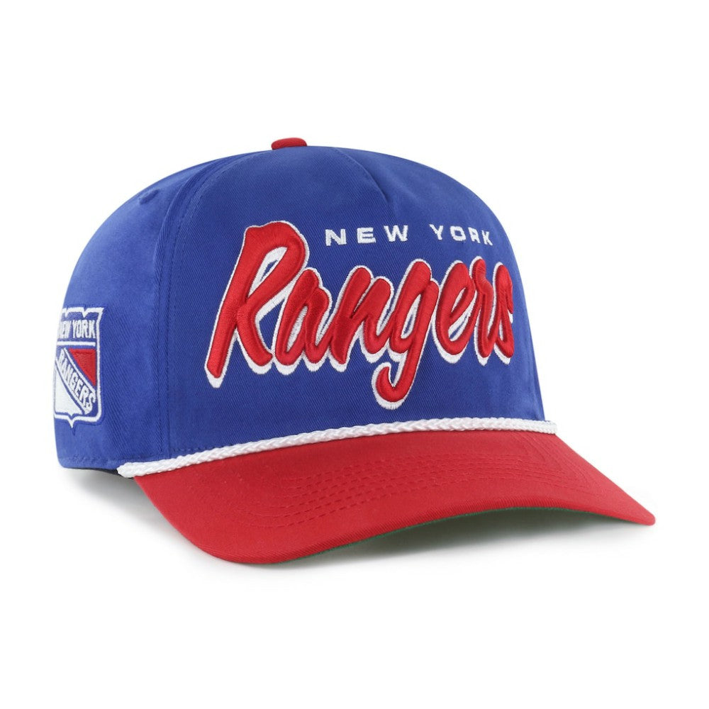 New York Rangers '47 Dropshadow Rope Hitch Adjustable Hat - Blue/Red - NHL 202096294