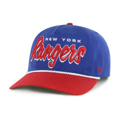 New York Rangers '47 Dropshadow Rope Hitch Adjustable Hat - Blue/Red - NHL 202096294