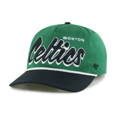 Boston Celtics '47 Dropshadow Rope Hitch Adjustable Hat Kelly Green/Black | 47 brand
