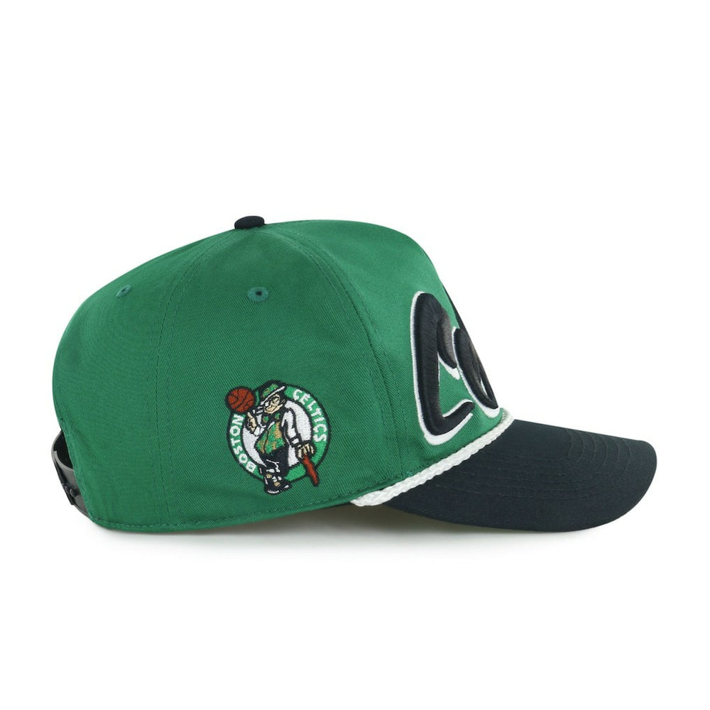 Boston Celtics '47 Dropshadow Rope Hitch Adjustable Hat Kelly Green/Black | 47 brand
