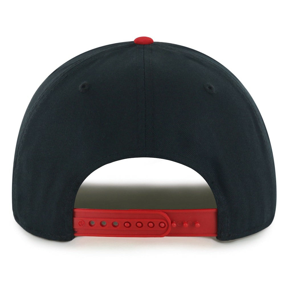 Chicago Bulls '47 Dropshadow Rope Hitch Adjustable Hat Black/Red | 47 brand US