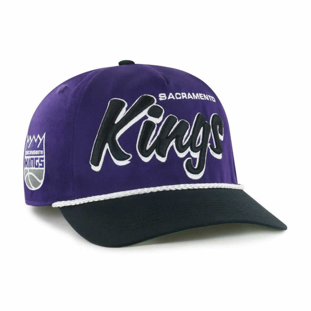 Sacramento Kings '47 Dropshadow Rope Hitch Adjustable Hat Purple/Black | 47 brand for sale