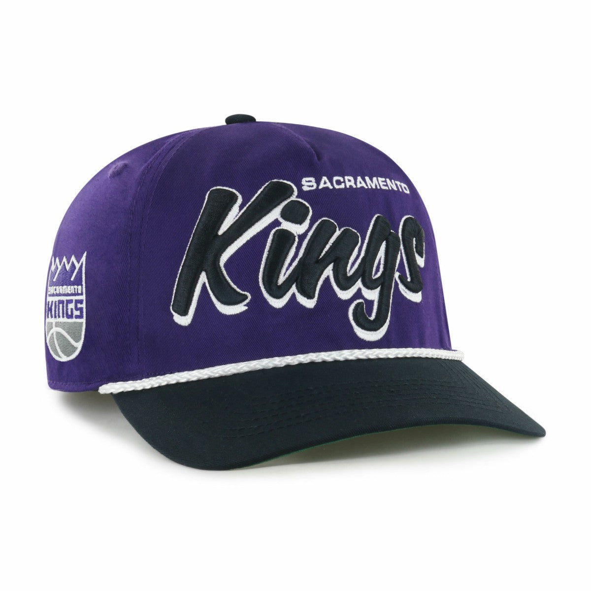 Sacramento Kings '47 Dropshadow Rope Hitch Adjustable Hat Purple/Black | 47 brand for sale