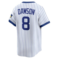Andre Dawson Chicago Cubs Nike Throwback Cooperstown Collection Limited Jersey - White - Nike Lifestyle