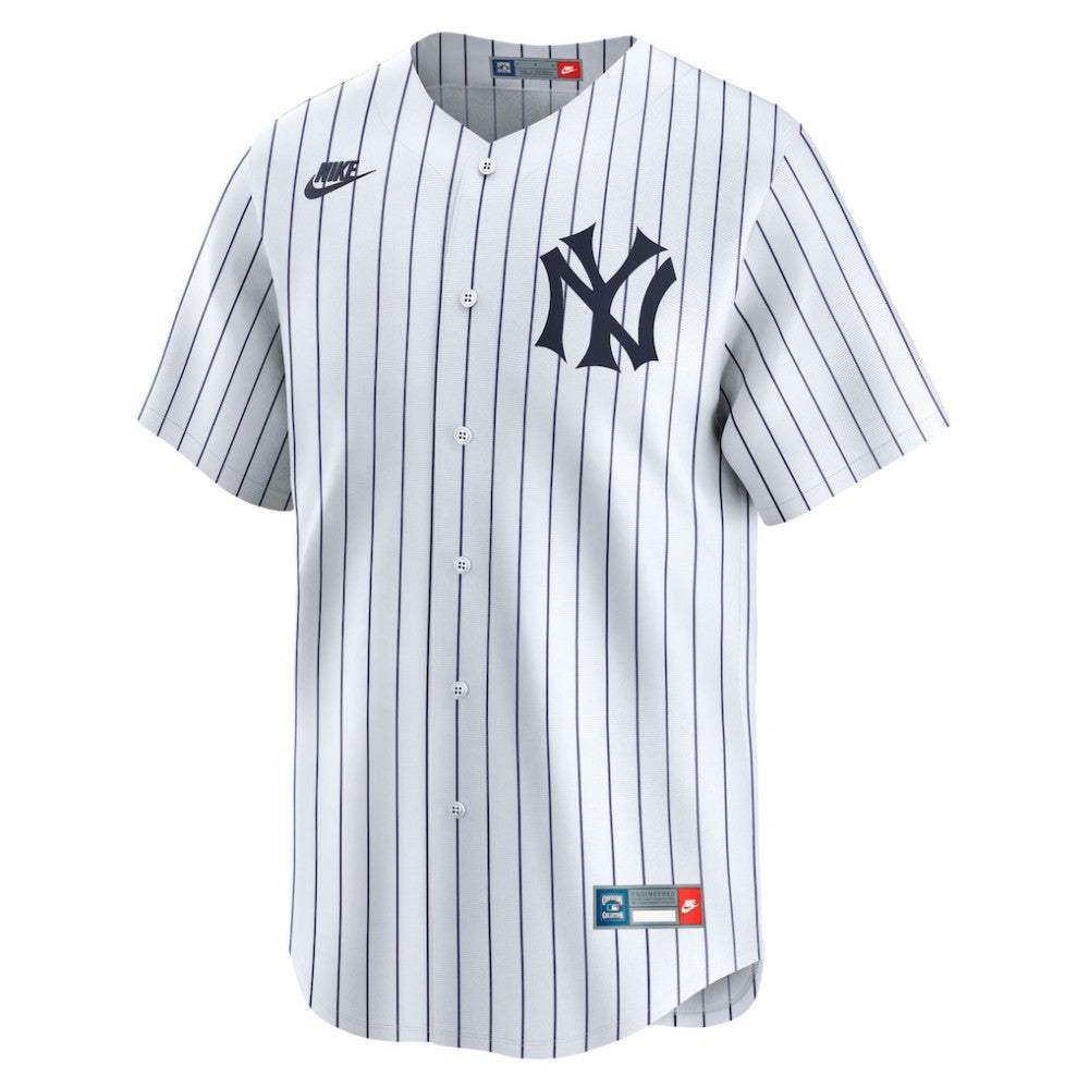Mariano Rivera New York Yankees Nike Throwback Cooperstown Collection Limited Jersey - White - Nike Discount