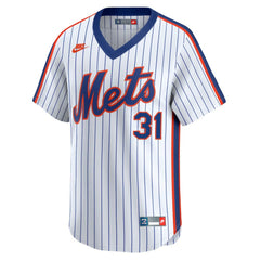 Mike Piazza New York Mets Nike Throwback Cooperstown Collection Limited Jersey - White - Nike on Sale
