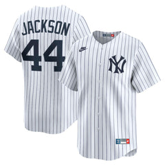 Reggie Jackson New York Yankees Nike Throwback Cooperstown Collection Limited Jersey - White - Nike Online