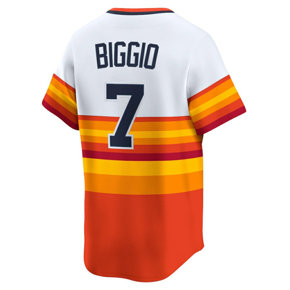 Craig Biggio Houston Astros Nike Throwback Cooperstown Collection Limited Player Jersey - White - Nike on Sale