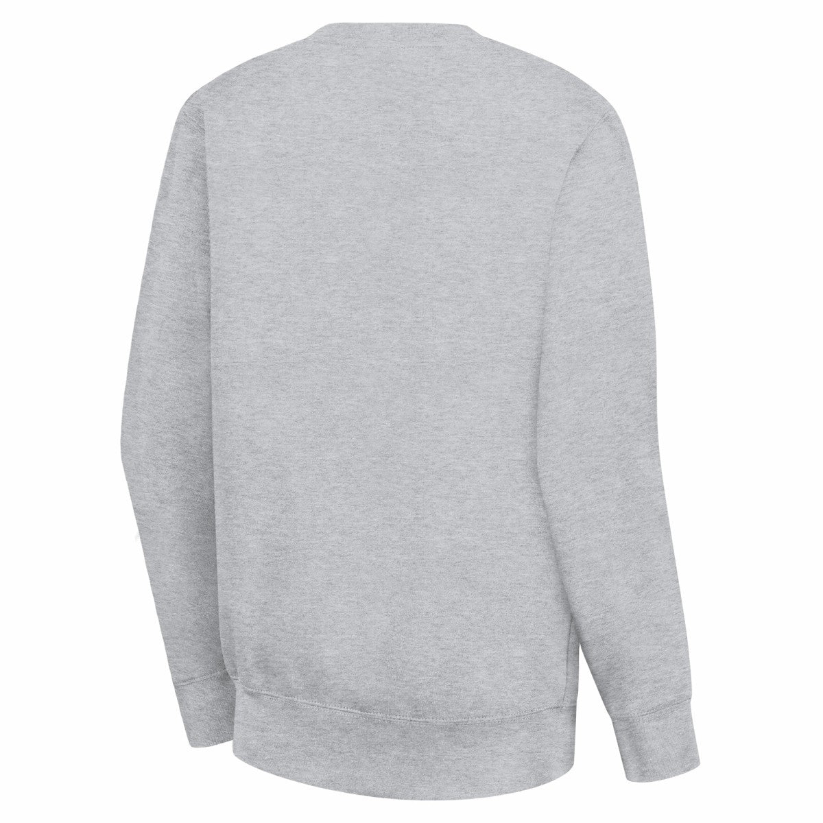 Oklahoma City Thunder G-III 4Her by Carl Banks Women's Leopard Heart Fleece Pullover Sweatshirt Heather Gray