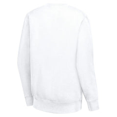 Golden State Warriors G-III 4Her by Carl Banks Women's Leopard Heart Fleece Pullover Sweatshirt White