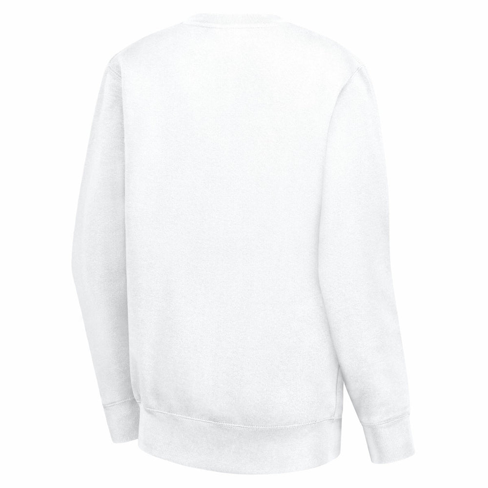 Memphis Grizzlies G-III 4Her by Carl Banks Women's Leopard Heart Fleece Pullover Sweatshirt White
