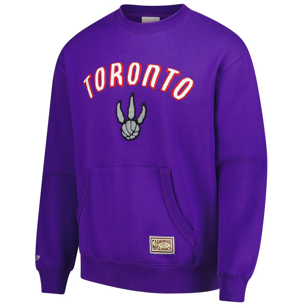 Toronto Raptors Nights Pullover Sweatshirt Purple | Mitchell & Ness online