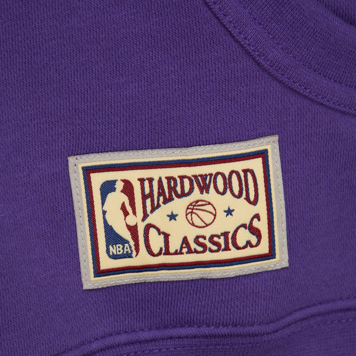 Sacramento Kings Hardwood Classics Nights Head Coach Pullover Hoodie Purple | Mitchell & Ness Lifestyle