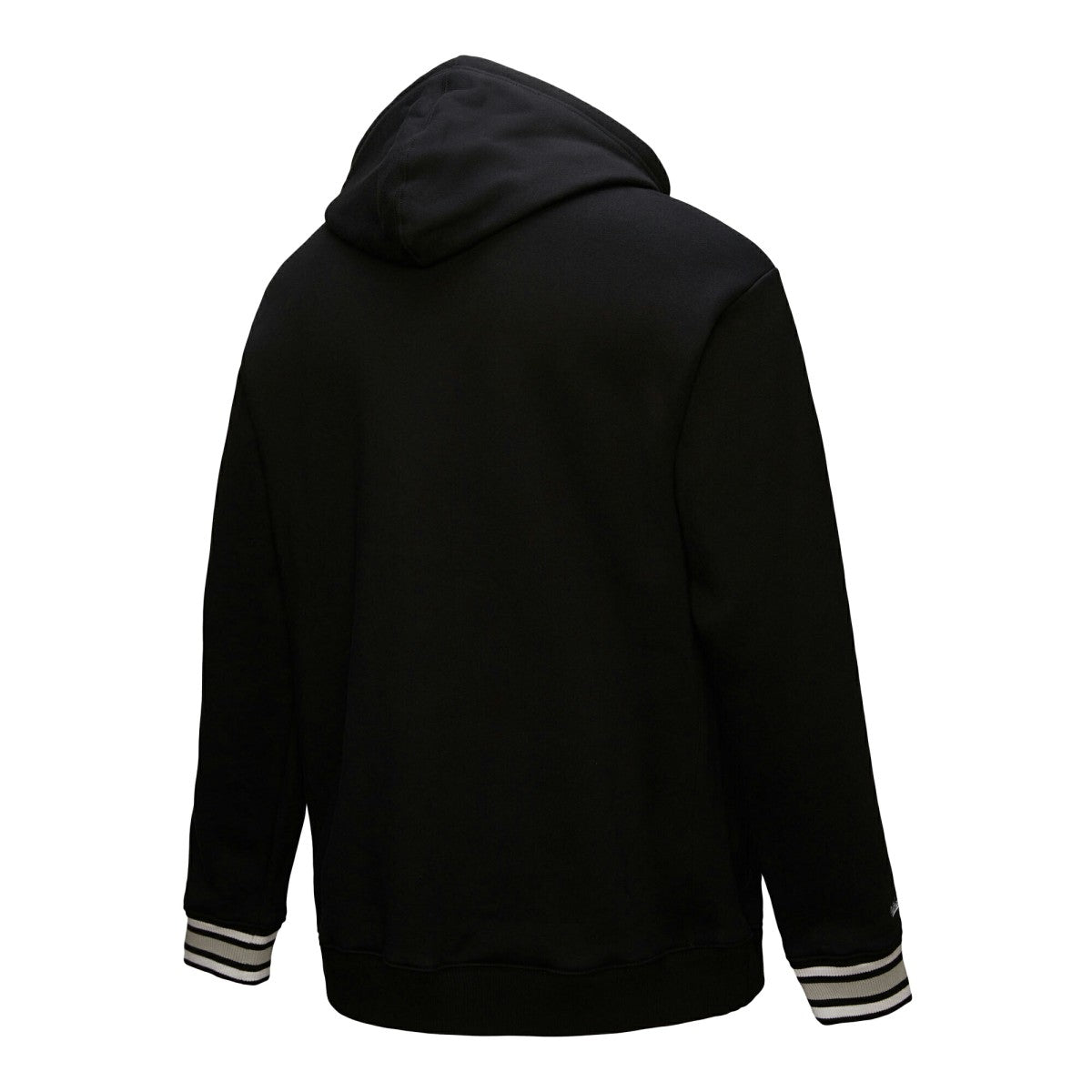 Sacramento Kings Chainstitch Applique Vintage Heavyweight Pullover Hoodie Black | Mitchell & Ness discount