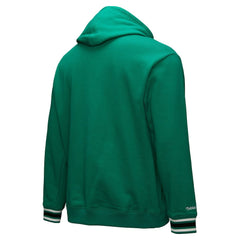 Boston Celtics Chainstitch Applique Vintage Heavyweight Pullover Hoodie Kelly Green | Mitchell & Ness US