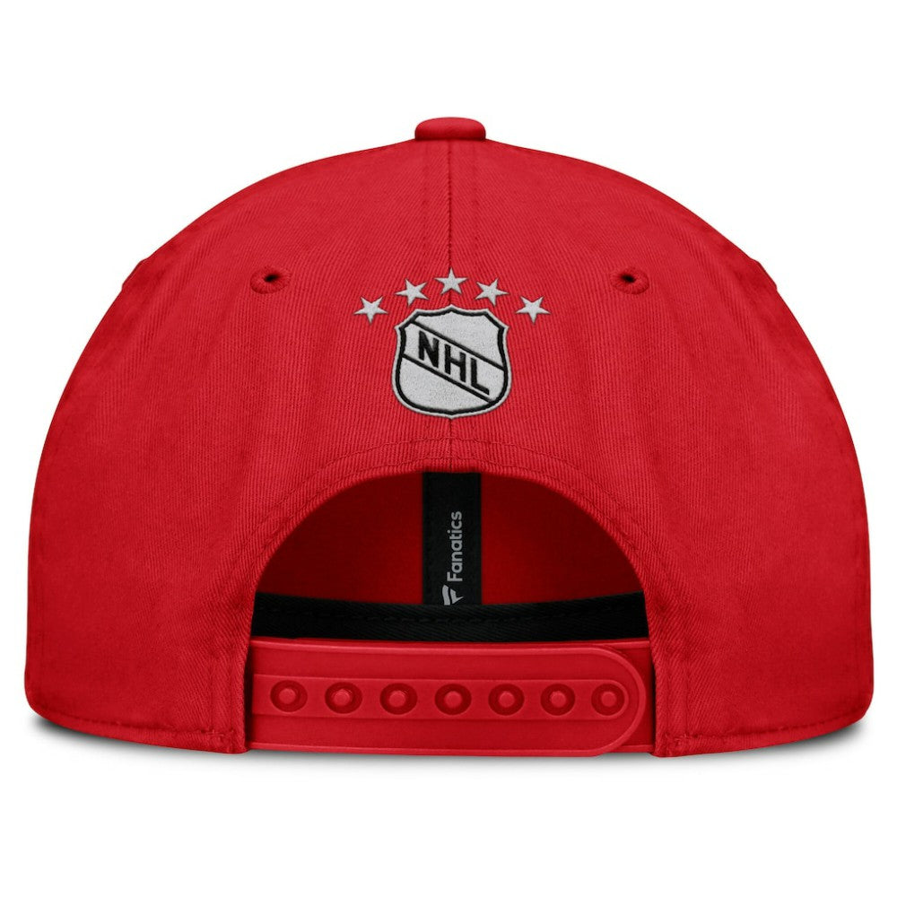 Chicago Blackhawks Fanatics Decades Collection Adjustable Hat - Red - NHL 202097323