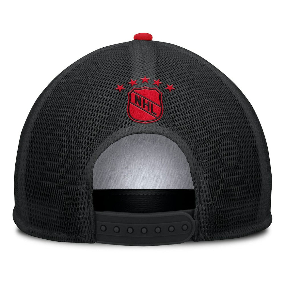 Chicago Blackhawks Fanatics Decades Collection Foam Front Snapback Hat - White/Black - NHL 202097334