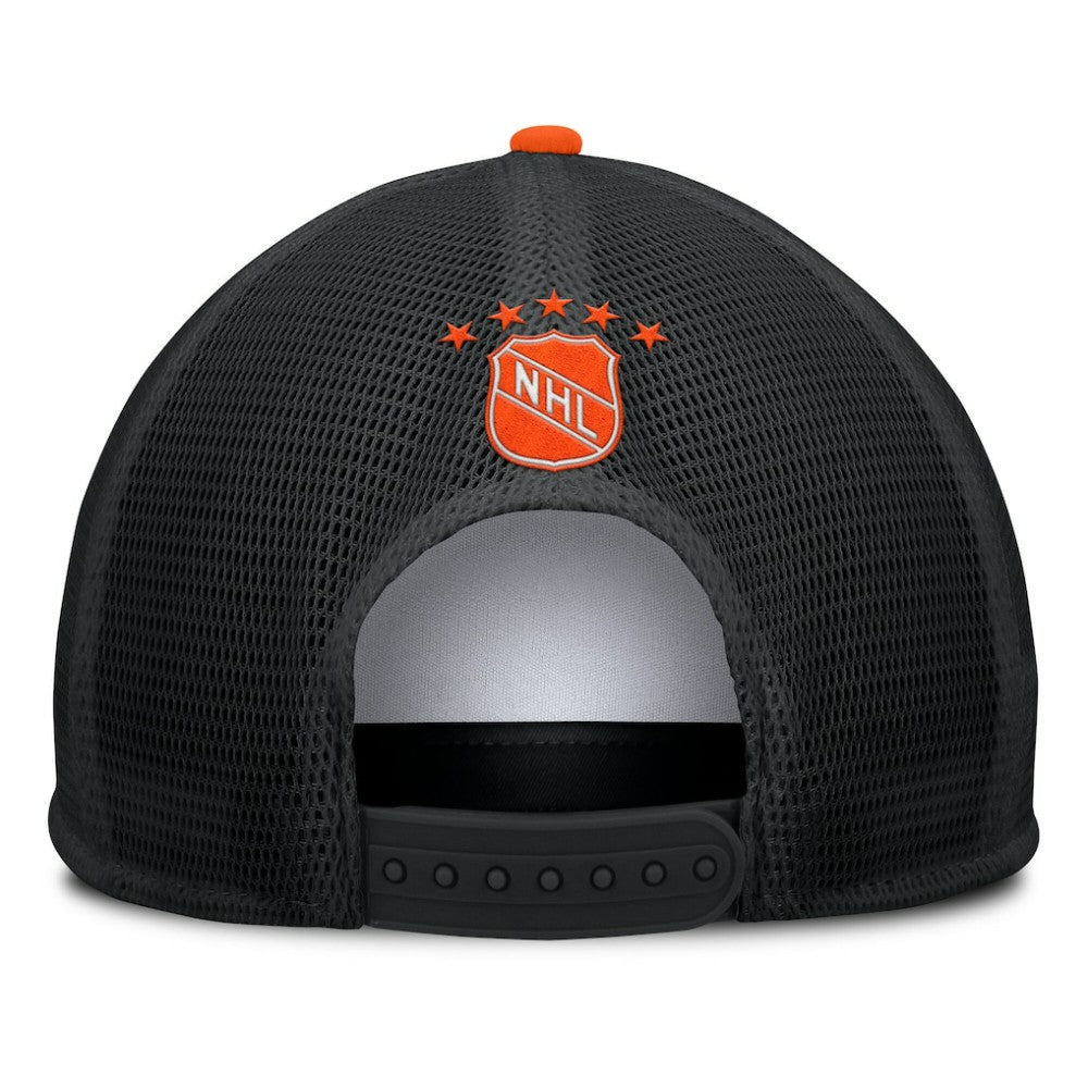 Edmonton Oilers Fanatics Decades Collection Foam Front Snapback Hat - White/Black - NHL 202097336