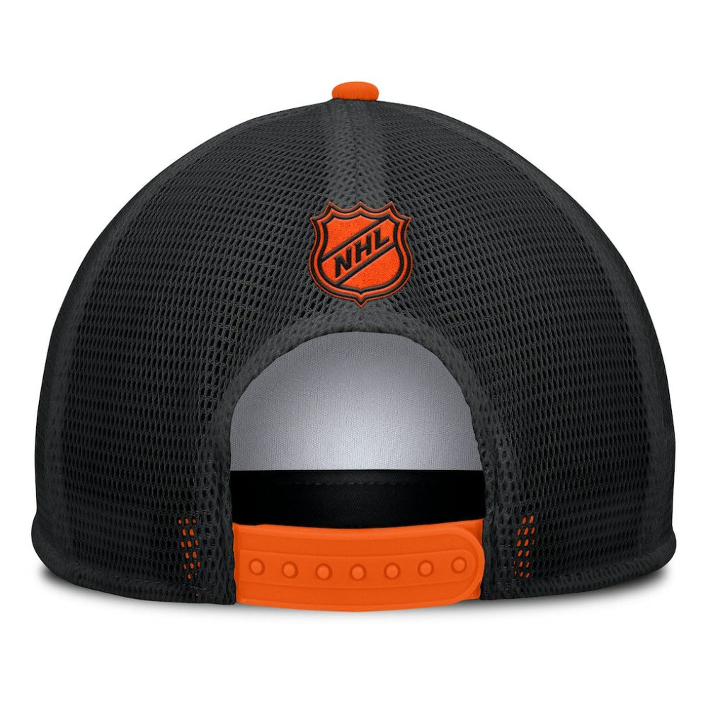 Philadelphia Flyers Fanatics Decades Collection Foam Front Snapback Hat - White/Orange - NHL 202097339
