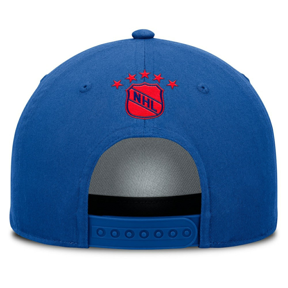 New York Rangers Fanatics Decades Collection A-Frame Rope Adjustable Hat - Royal - NHL 202097348