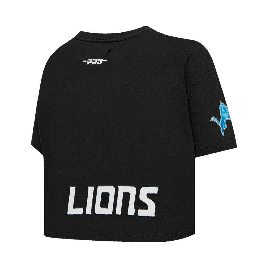Amon-Ra St. Brown Detroit Lions Pro Standard Women's Player Name & Number Cropped Boxy T-Shirt Black