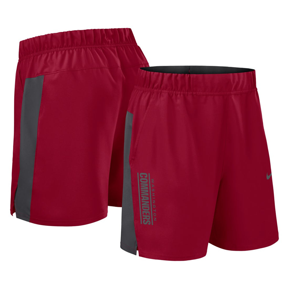 Nike Washington Commanders Woven Victory Dri-FIT Shorts Burgundy