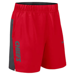 Nike Kansas City Chiefs Woven Victory Dri-FIT Shorts Red