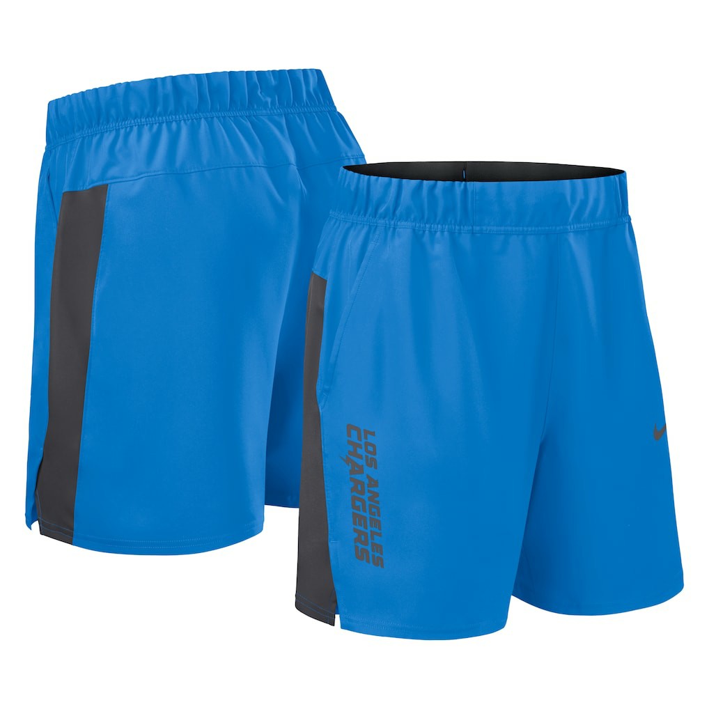 Nike Los Angeles Chargers Woven Victory Dri-FIT Shorts Powder Blue