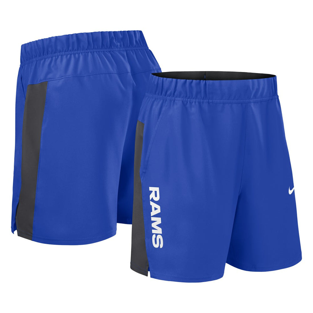 Nike Los Angeles Rams Woven Victory Dri-FIT Shorts Royal