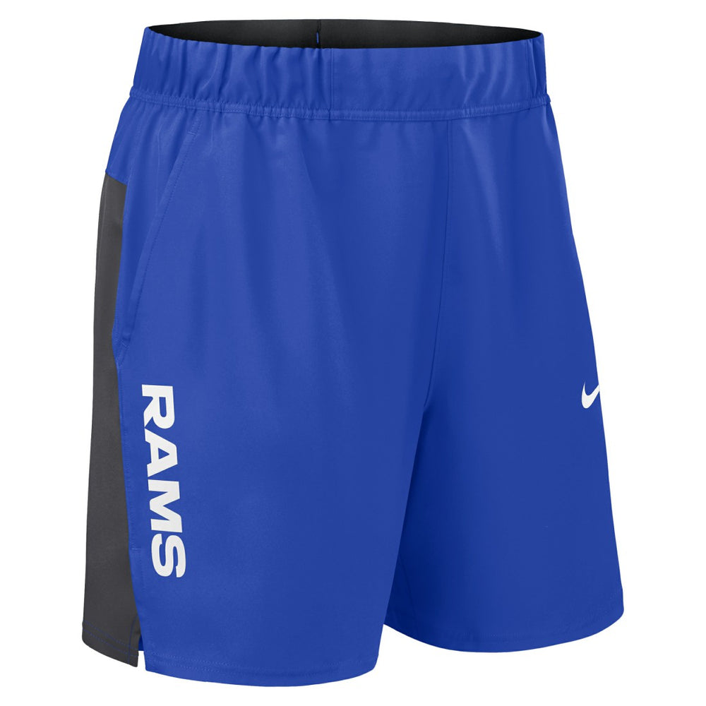 Nike Los Angeles Rams Woven Victory Dri-FIT Shorts Royal