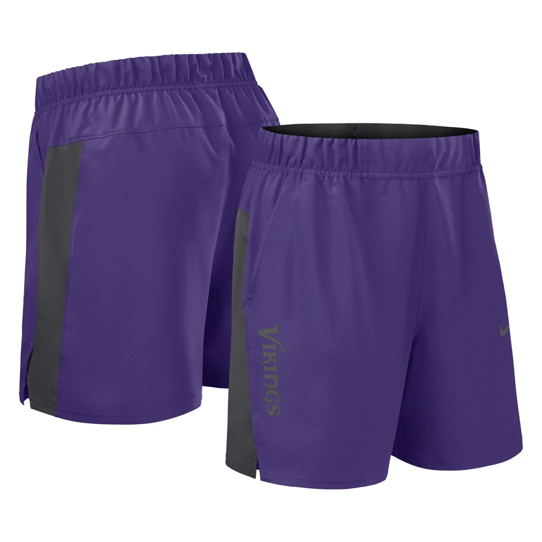 Nike Minnesota Vikings Woven Victory Dri-FIT Shorts Purple