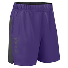 Nike Minnesota Vikings Woven Victory Dri-FIT Shorts Purple