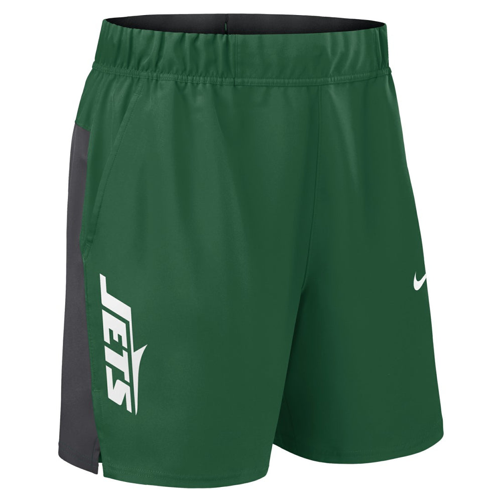 Nike New York Jets Woven Victory Dri-FIT Shorts Green