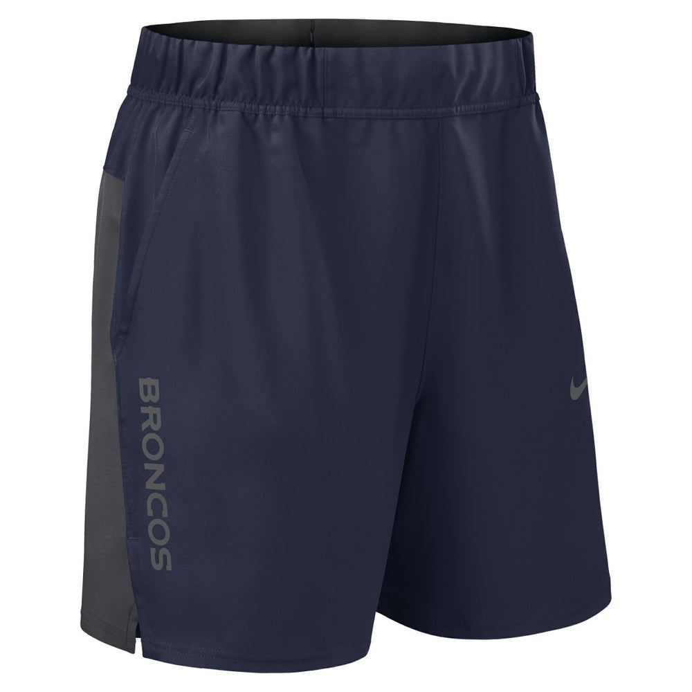 Nike Denver Broncos Woven Victory Dri-FIT Shorts Navy