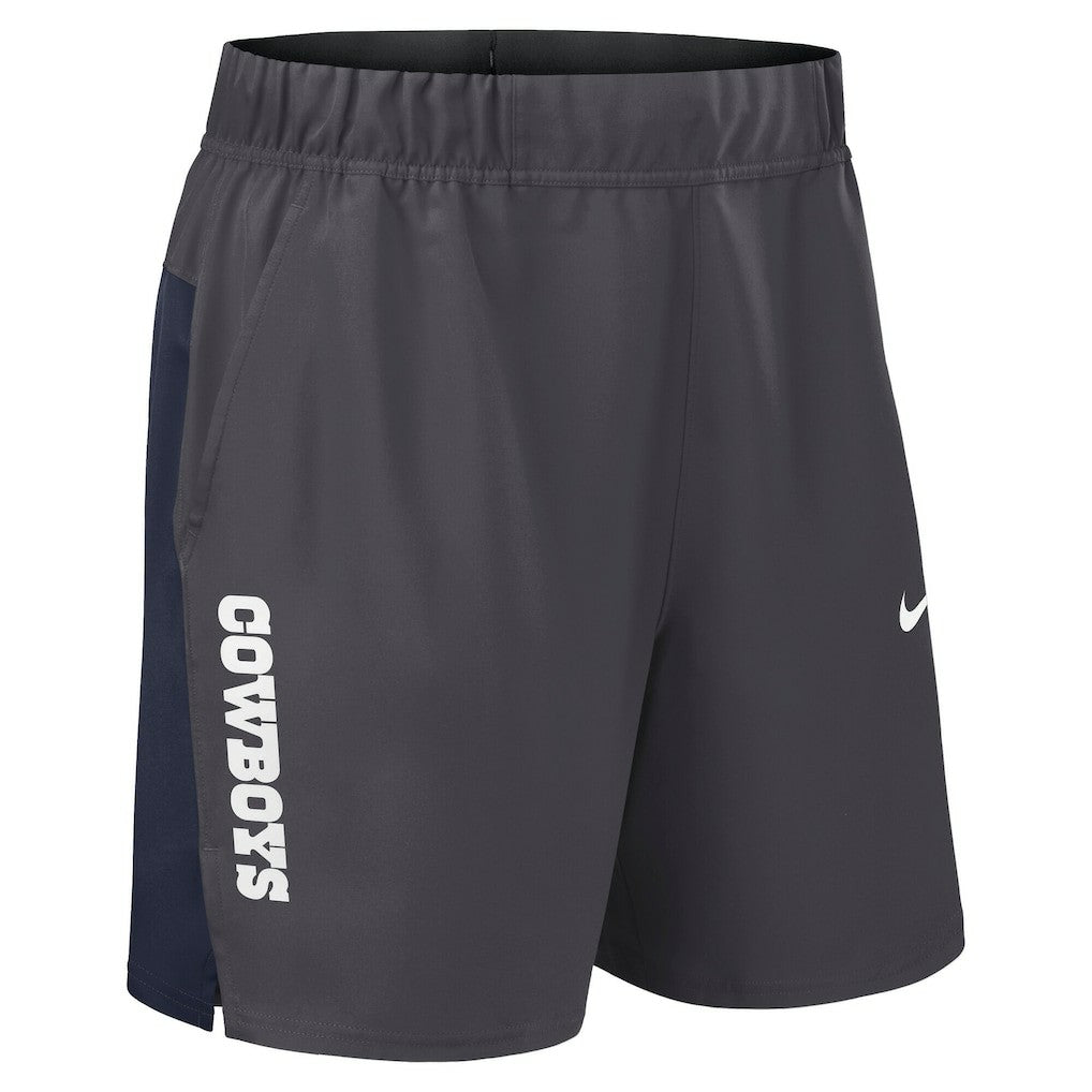 Nike Dallas Cowboys Woven Victory Dri-FIT Shorts Gray