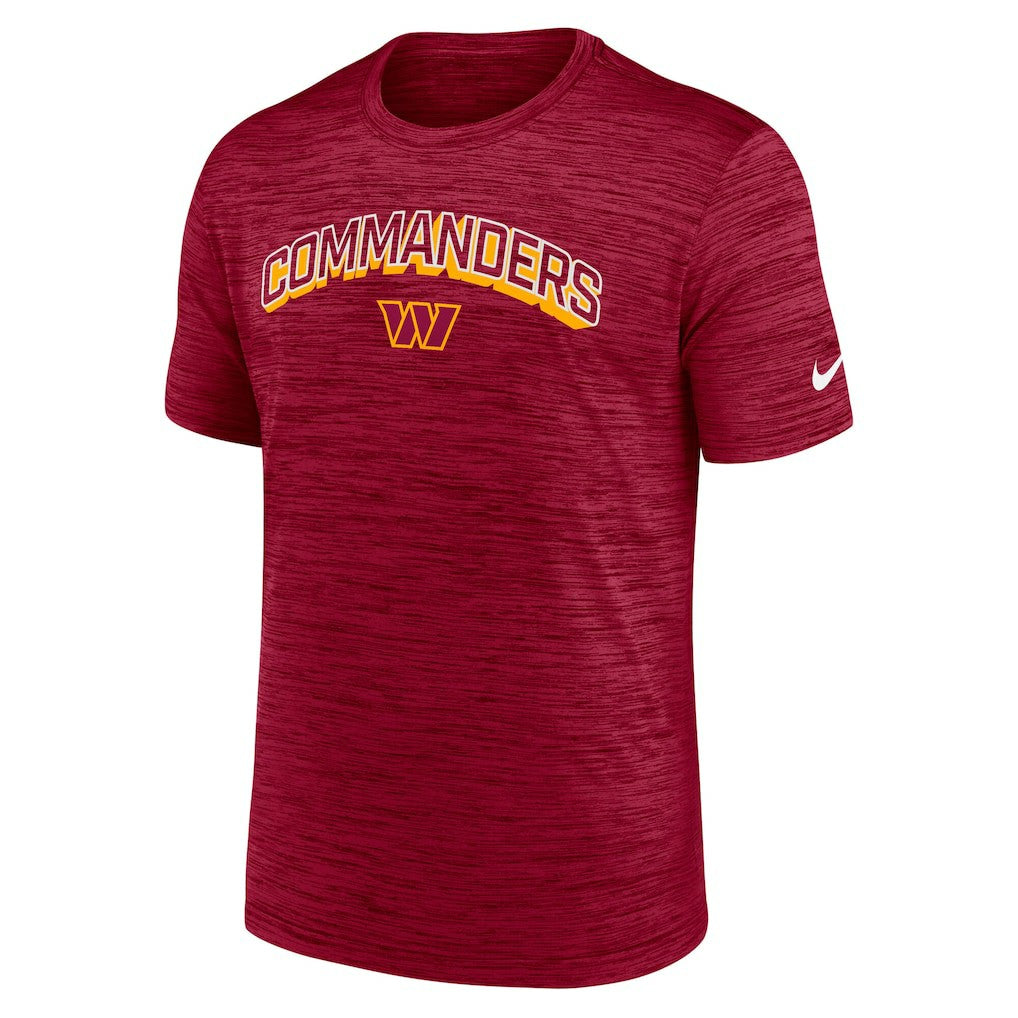 Nike Washington Commanders Primetime Velocity Dri-FIT T-Shirt Burgundy