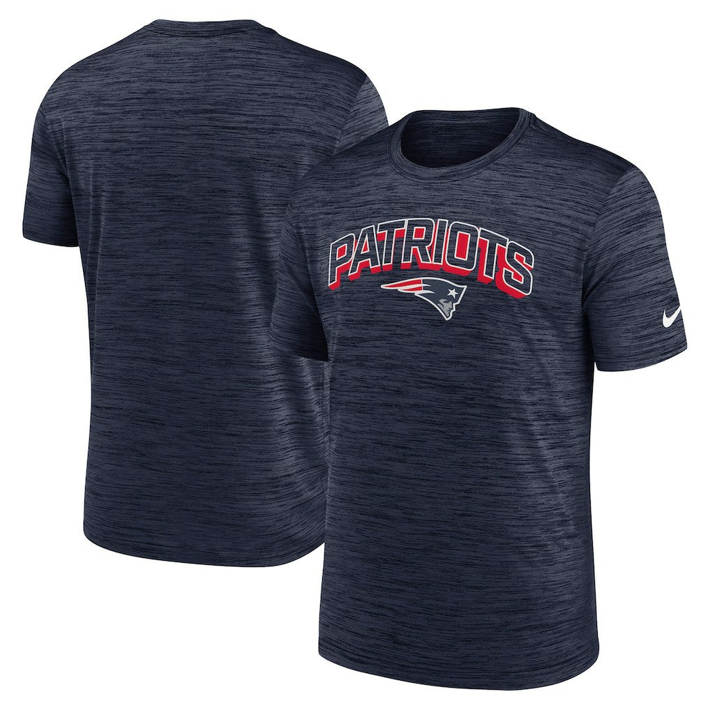 Nike New England Patriots Primetime Velocity Dri-FIT T-Shirt Navy