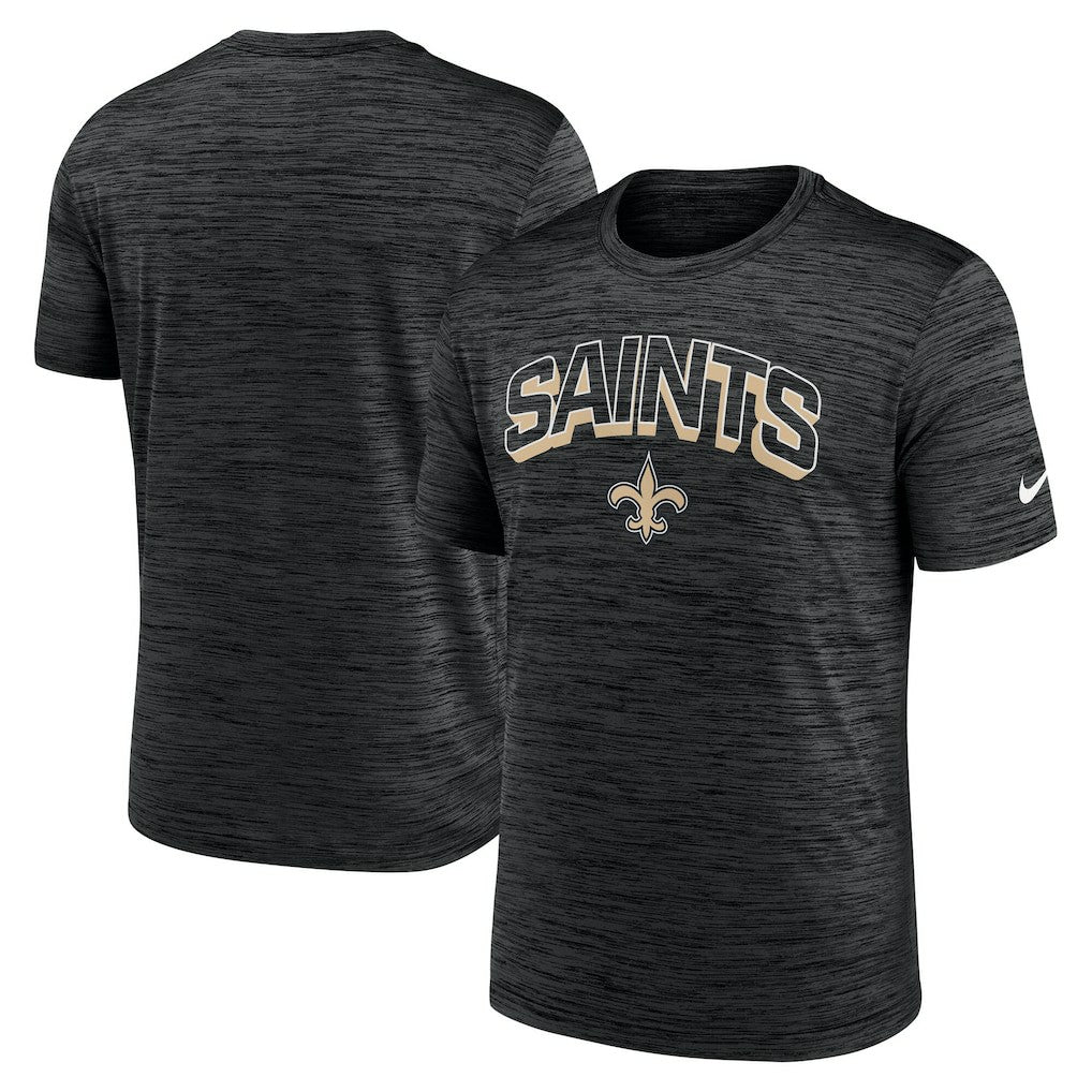 Nike New Orleans Saints Primetime Velocity Dri-FIT T-Shirt Black