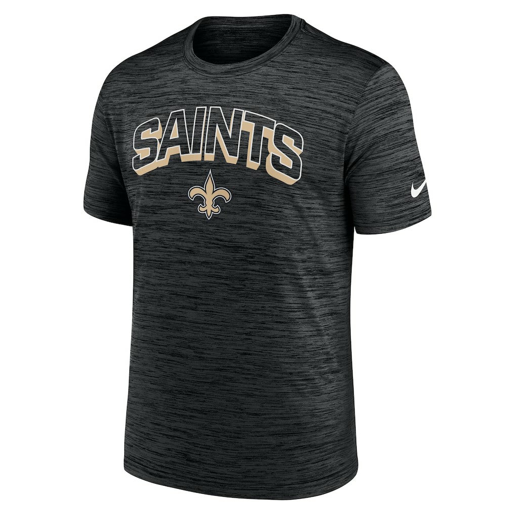 Nike New Orleans Saints Primetime Velocity Dri-FIT T-Shirt Black