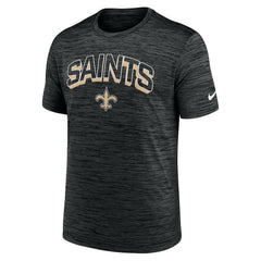 Nike New Orleans Saints Primetime Velocity Dri-FIT T-Shirt Black