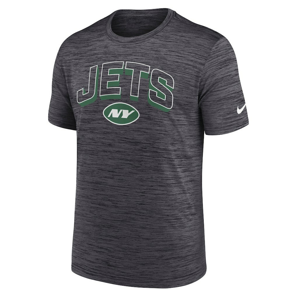 Nike New York Jets Primetime Velocity Dri-FIT T-Shirt Charcoal