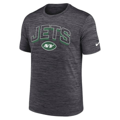 Nike New York Jets Primetime Velocity Dri-FIT T-Shirt Charcoal