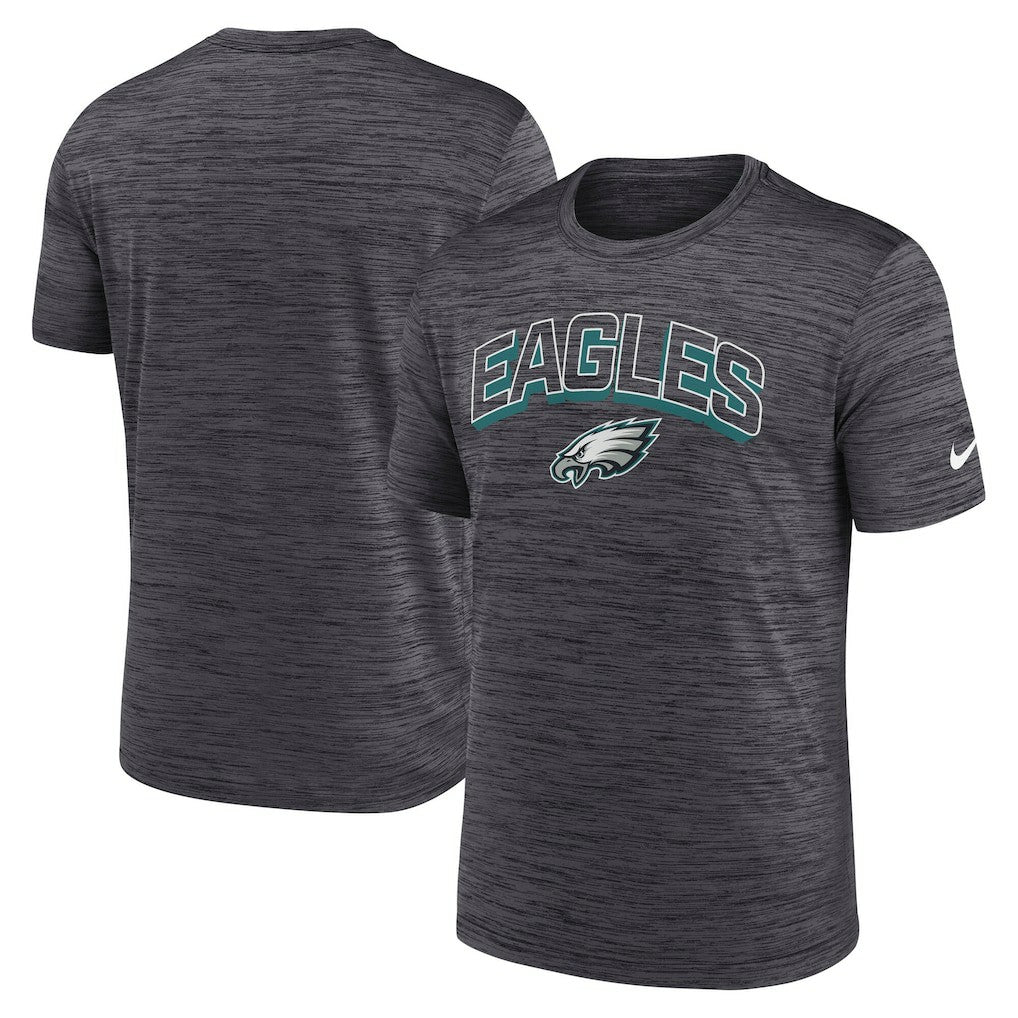 Nike Philadelphia Eagles Primetime Velocity Dri-FIT T-Shirt Charcoal