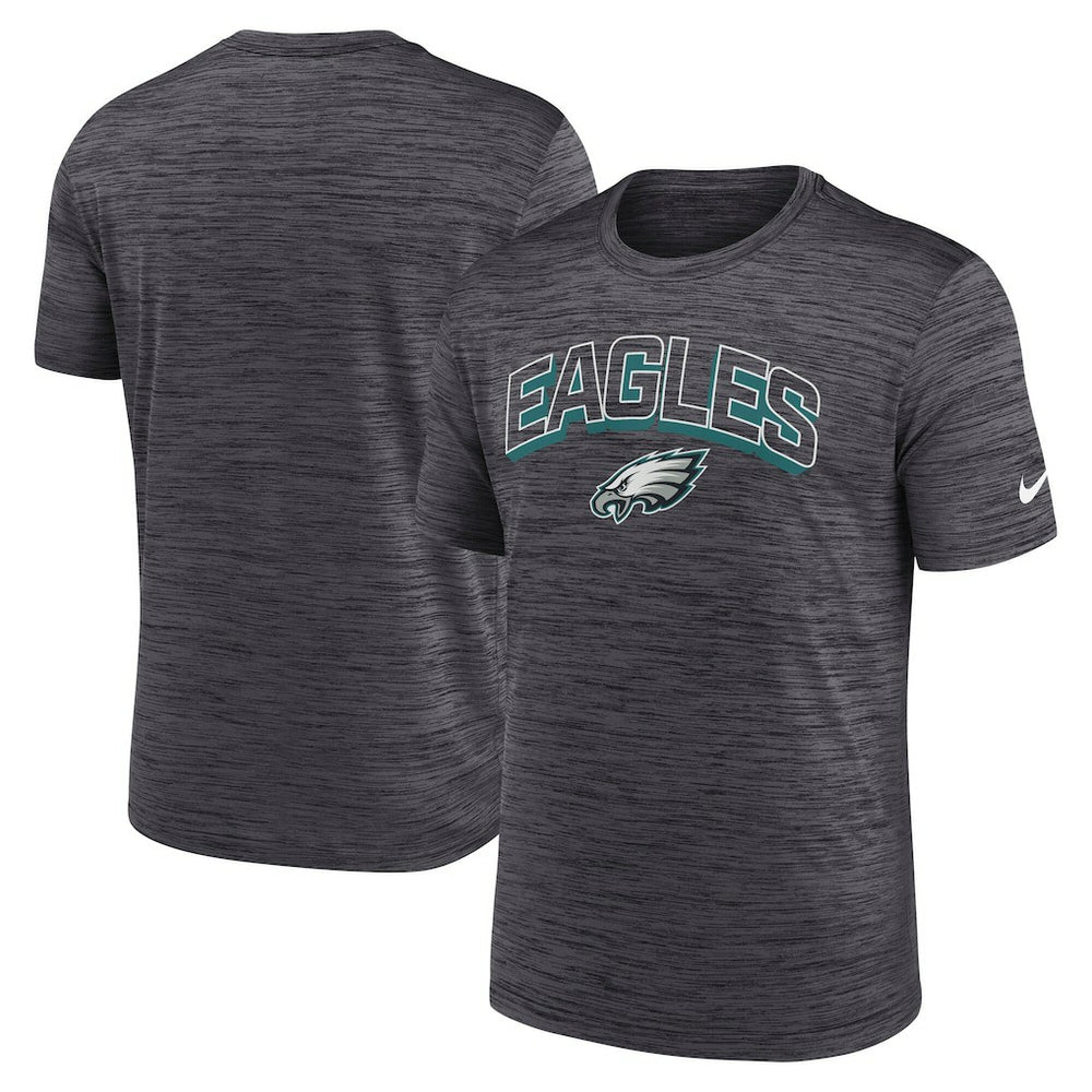 Nike Philadelphia Eagles Primetime Velocity Dri-FIT T-Shirt Charcoal