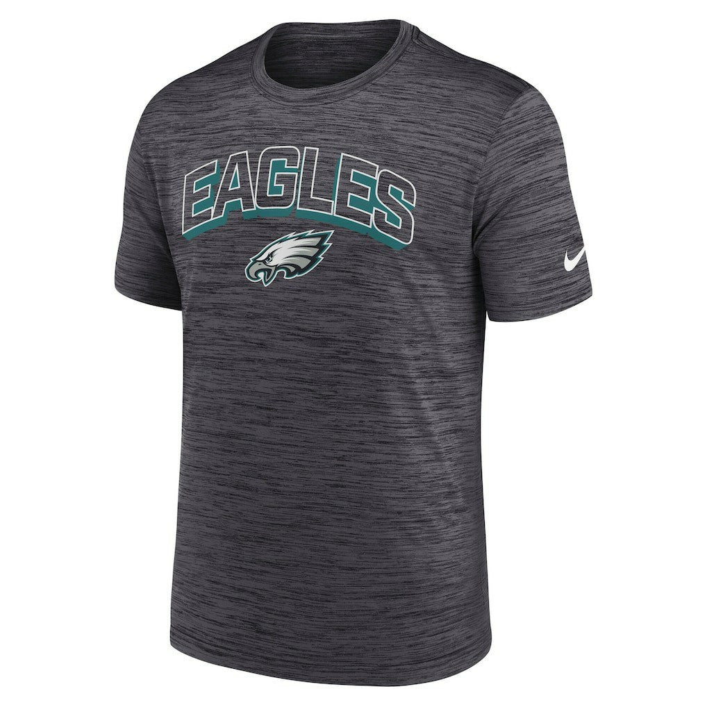 Nike Philadelphia Eagles Primetime Velocity Dri-FIT T-Shirt Charcoal