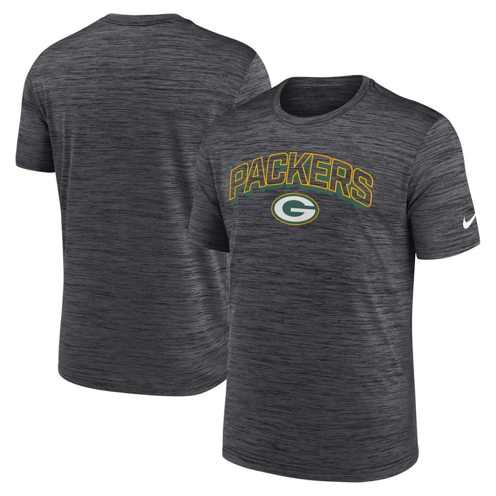 Nike Green Bay Packers Primetime Velocity Dri-FIT T-Shirt Charcoal