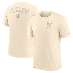 Nike Houston Texans Glory Tri-Blend T-Shirt Cream