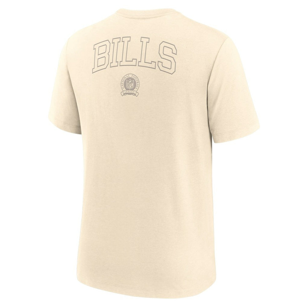 Nike Buffalo Bills Glory Tri-Blend T-Shirt Cream