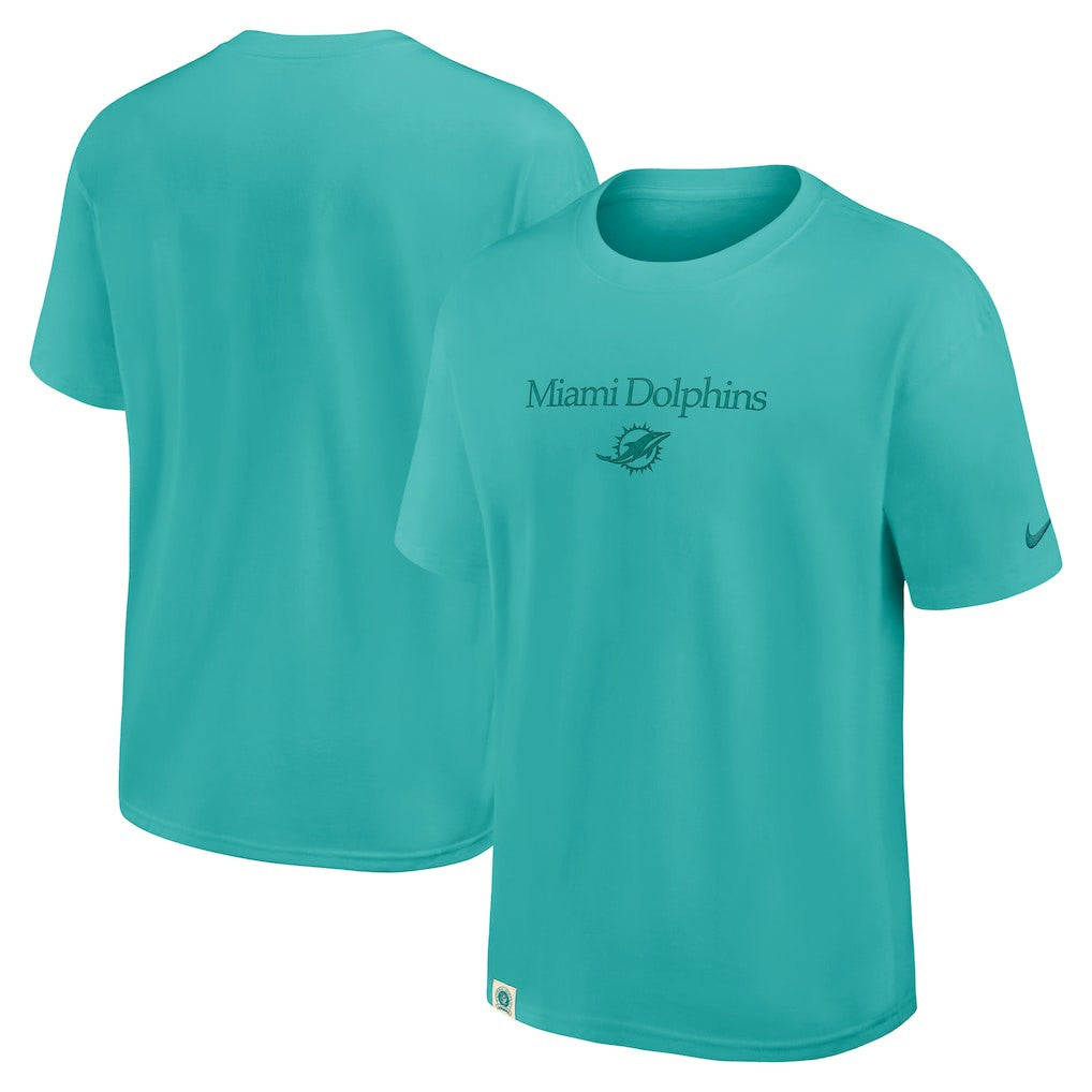 Nike Miami Dolphins Glory Max90 T-Shirt Aqua